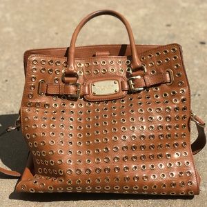 Brown Leather Michael Kors Bag